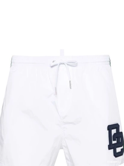 Affordable Men logo-patch shorts DSQUARED2 swim drawstring 0215