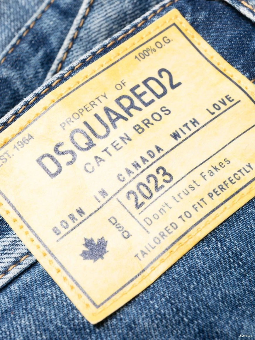 Affordable patchwork distressed-effect DSQUARED2 Men jeans 0218