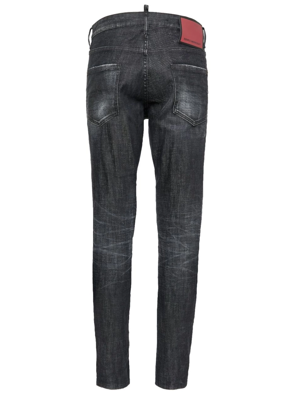 Disqued Men DSQUARED2 slim-fit cropped jeans 0214