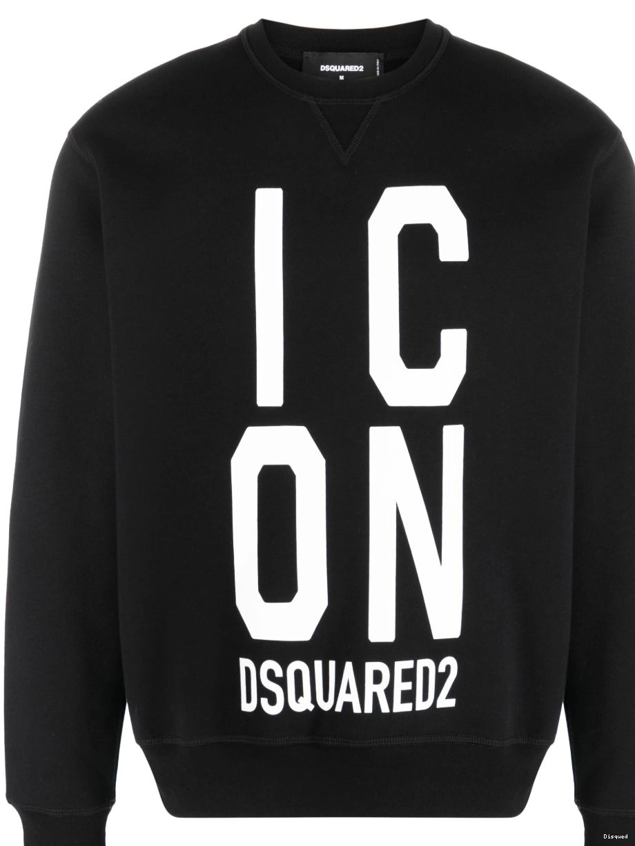 Cheap Men DSQUARED2 Icon logo-print sweatshirt cotton 0216