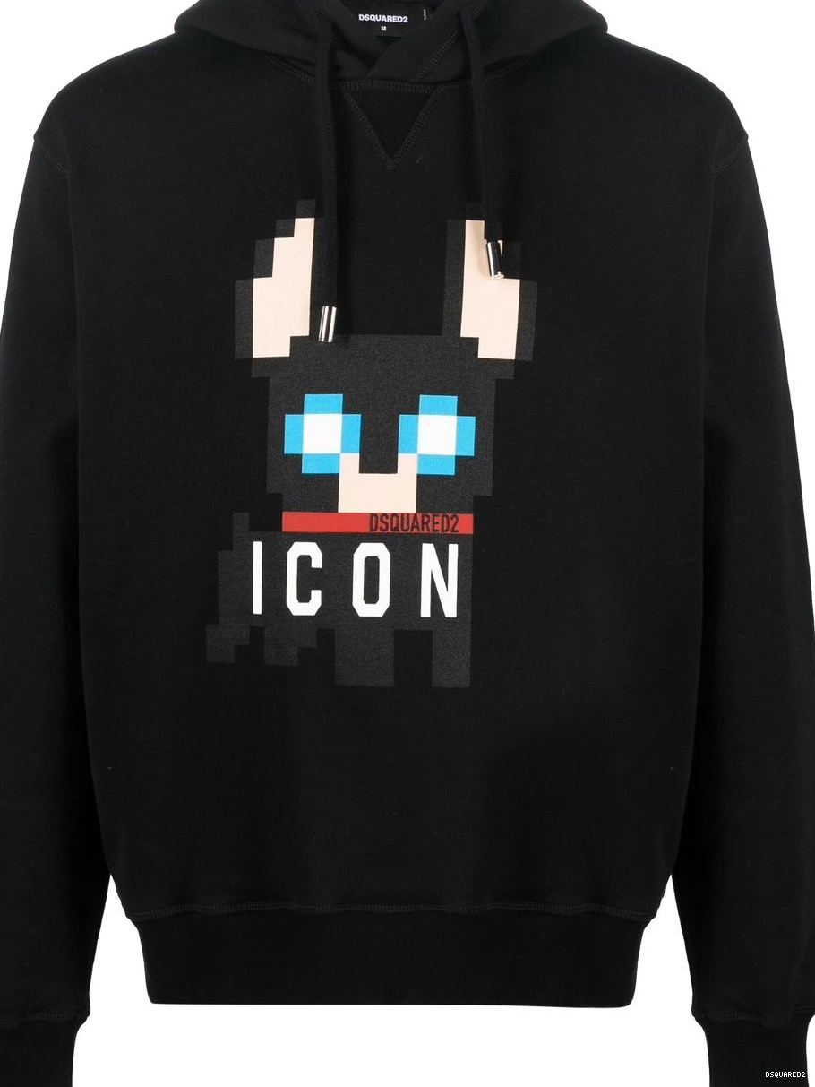 Disqued DSQUARED2 hoodie Men cotton Icon-print 0214