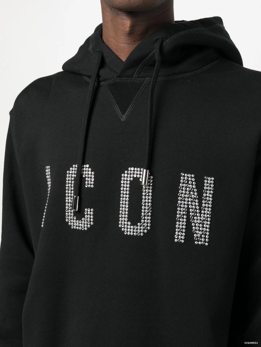 Cheap hoodie studded DSQUARED2 Men Icon 0211