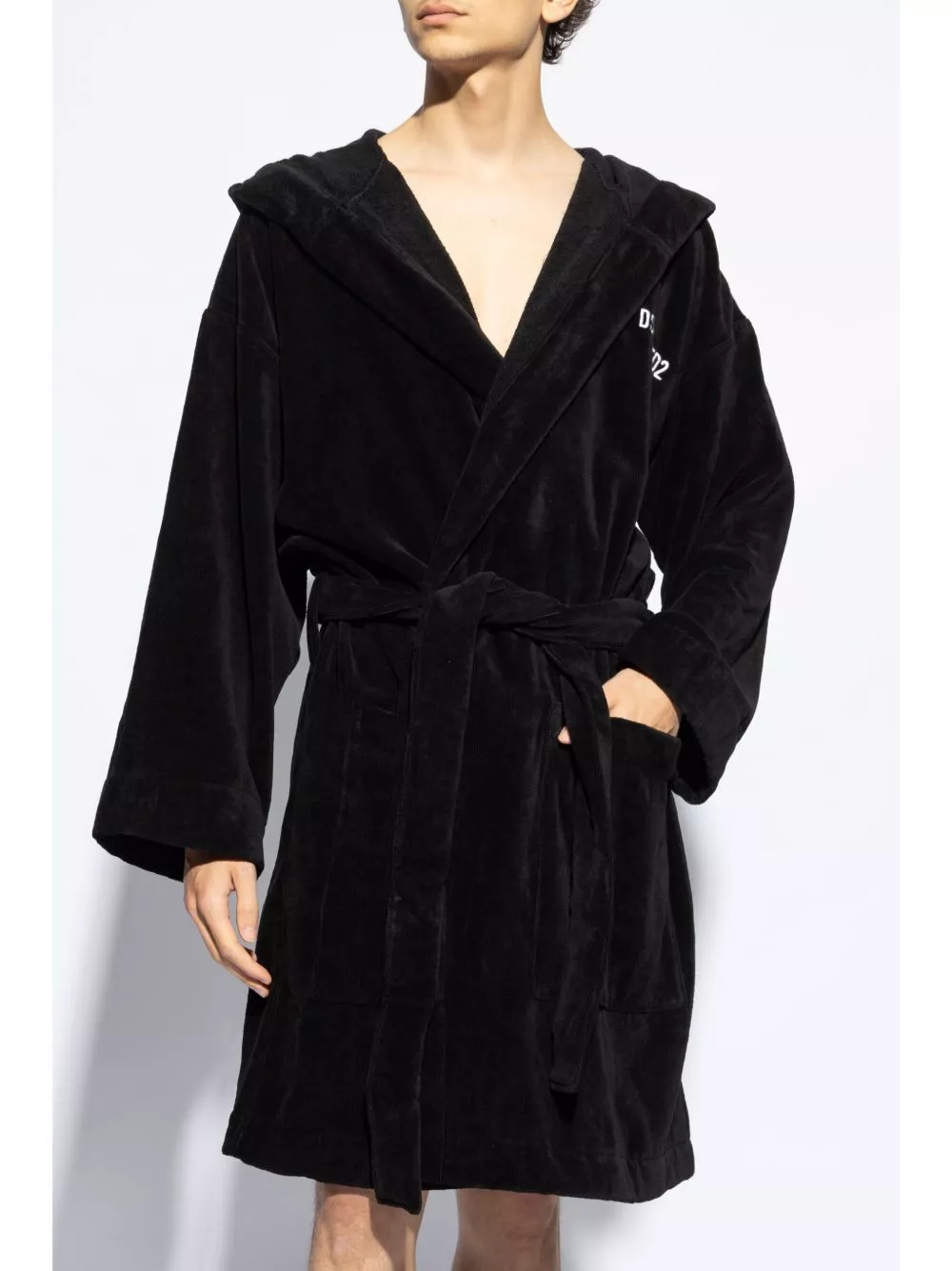 Affordable DSQUARED2 Icon bath robe Men 0206