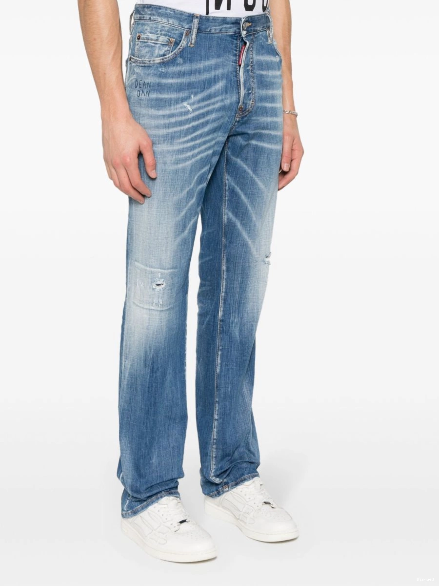 Disqued mid-rise straight-leg DSQUARED2 jeans Men 0211