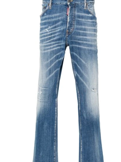 Disqued mid-rise straight-leg DSQUARED2 jeans Men 0211