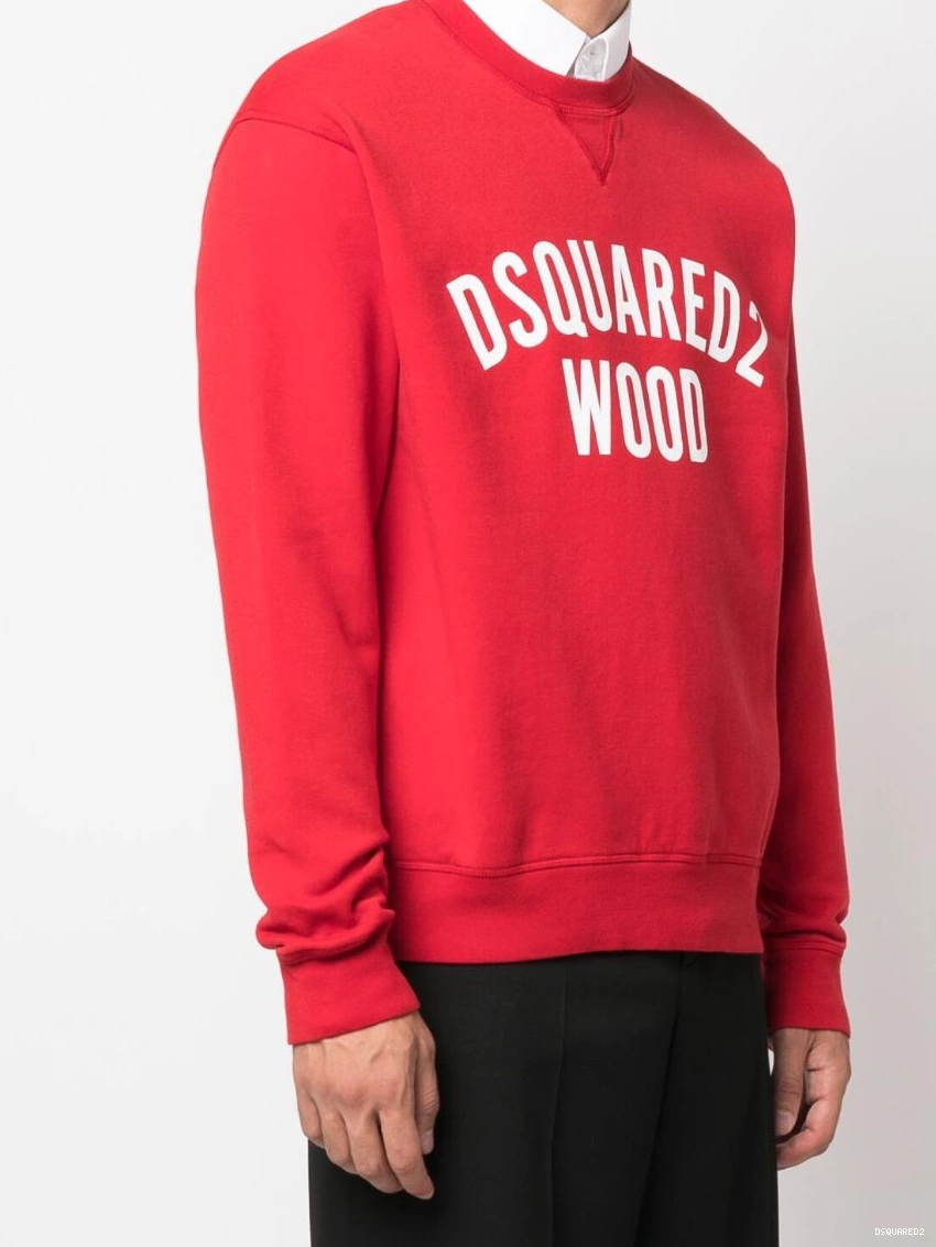 Disqued DSQUARED2 cotton logo-print sweatshirt Men 0218