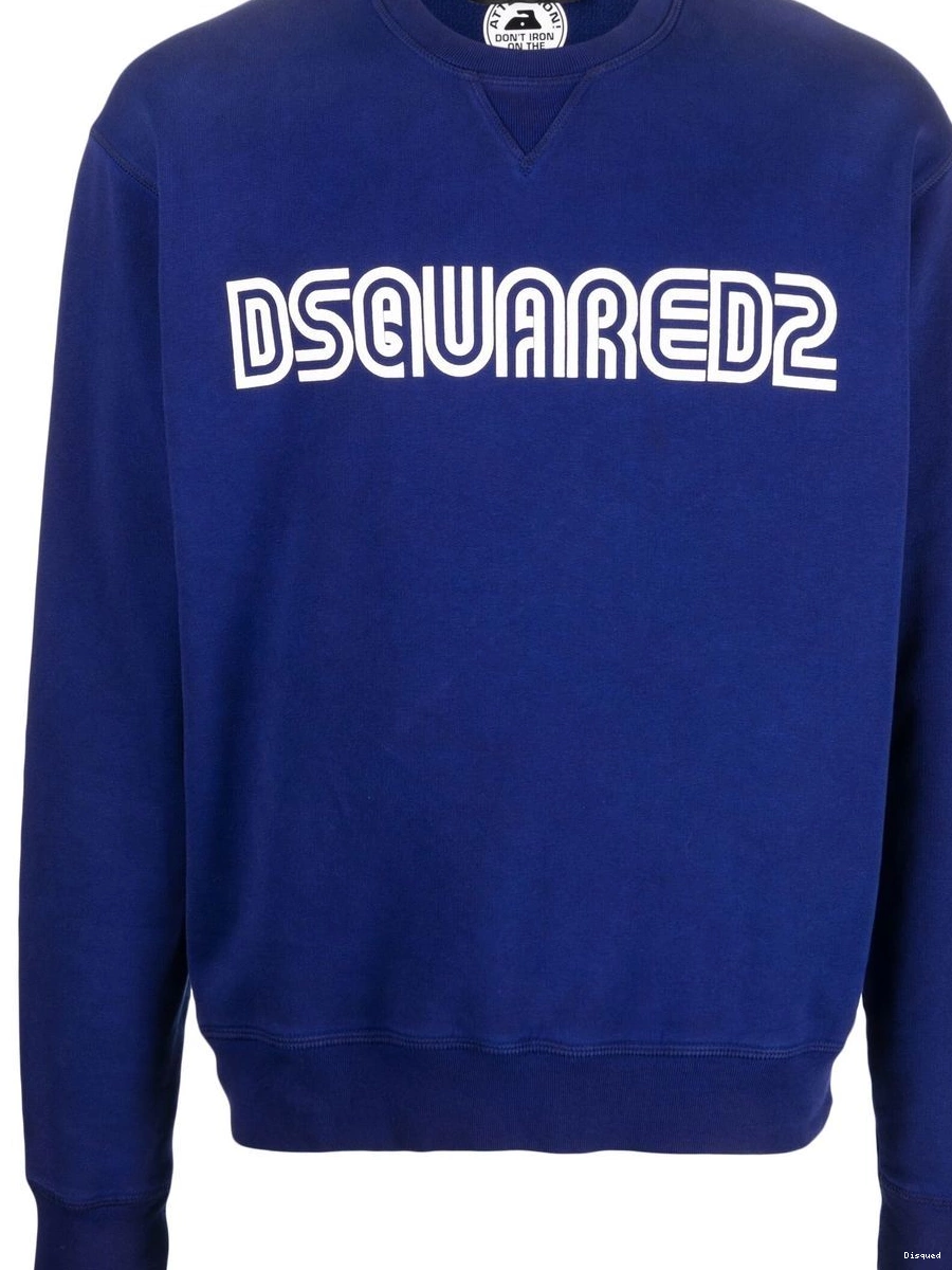 Affordable logo DSQUARED2 sweatshirt crew-neck Men 0222