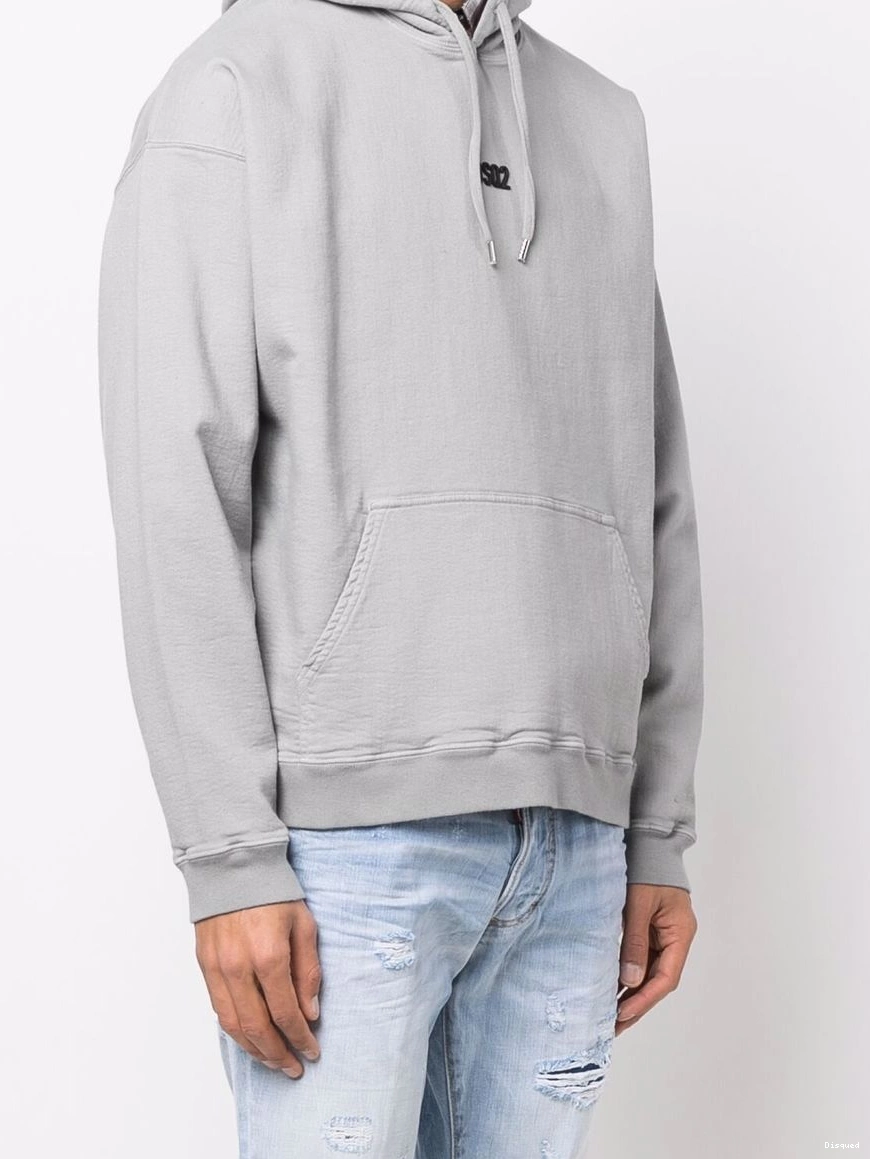 Disqued pullover DSQUARED2 logo-print hoodie Men 0209