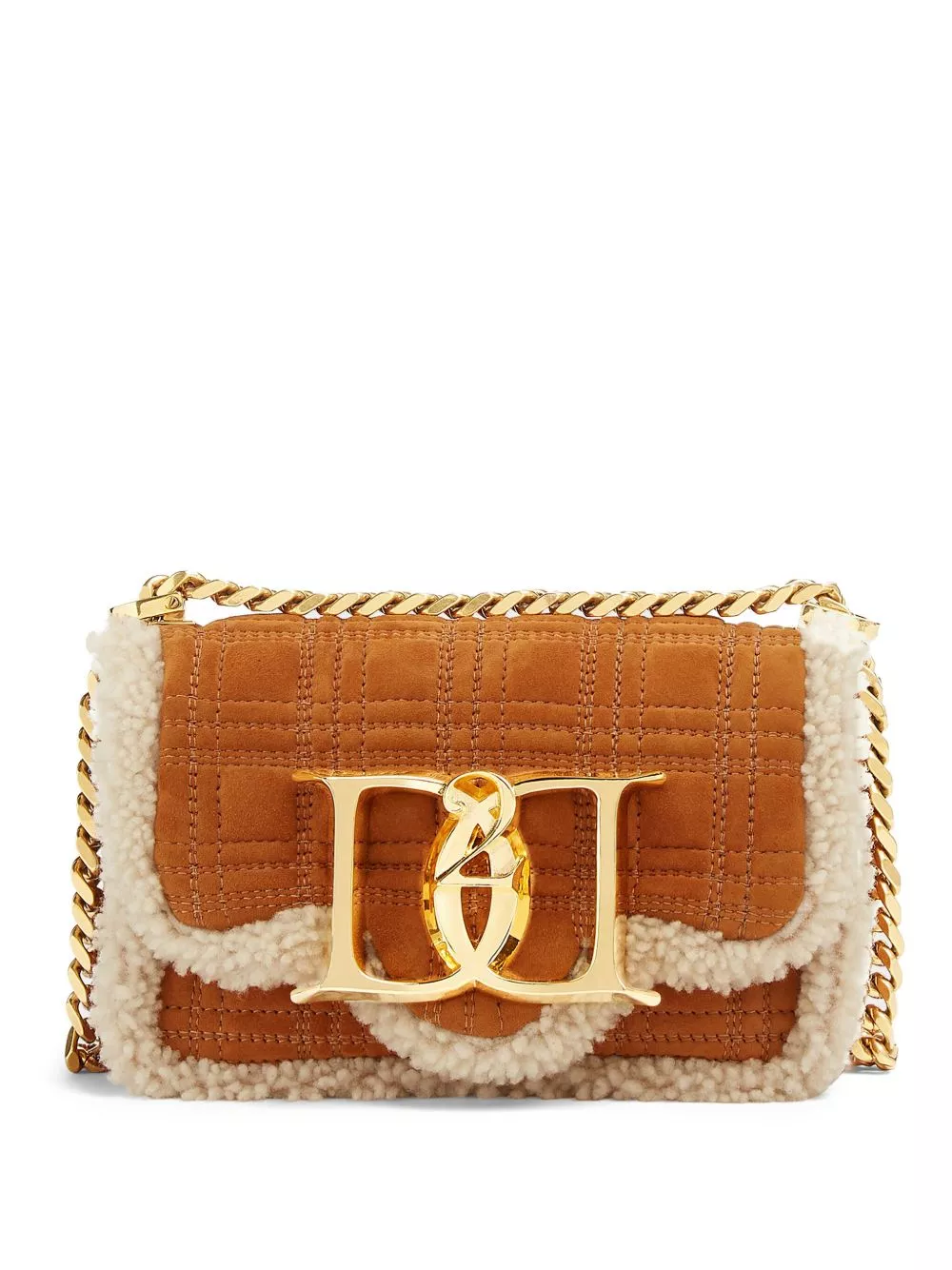 Disqued DSQUARED2 quilted suede shoulder bag Women 0206