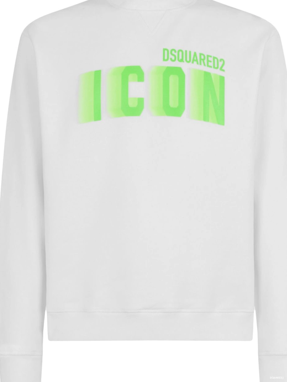 Disqued cotton Men sweatshirt logo-print DSQUARED2 0214