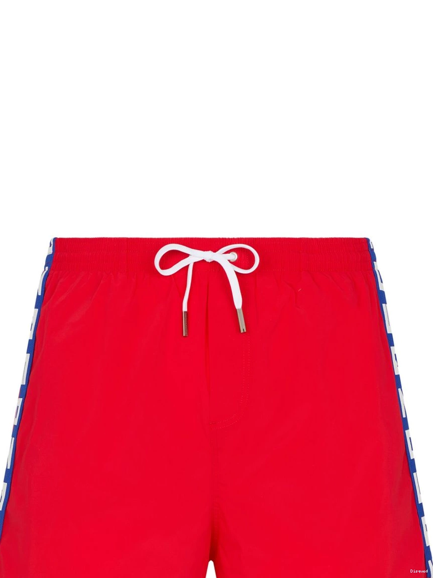 Affordable DSQUARED2 logo-tape swim shorts Men 0209