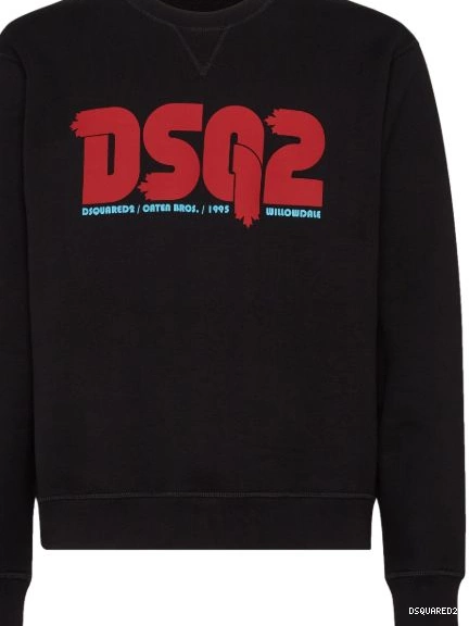 Cheap Men cotton sweatshirt logo-print DSQUARED2 0216