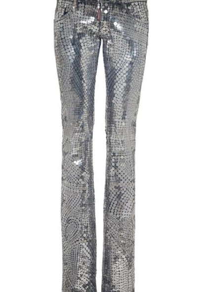 Affordable sequin-embellished denim jeans Men DSQUARED2 0212