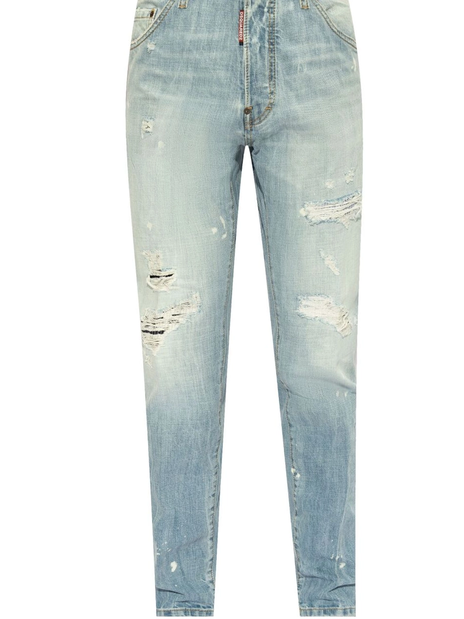 Disqued Men DSQUARED2 ripped slim-cut jeans 0213