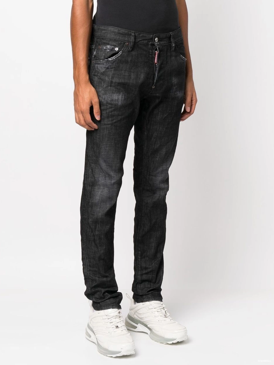 Cheap Men DSQUARED2 jeans slim-cut tapered 0211