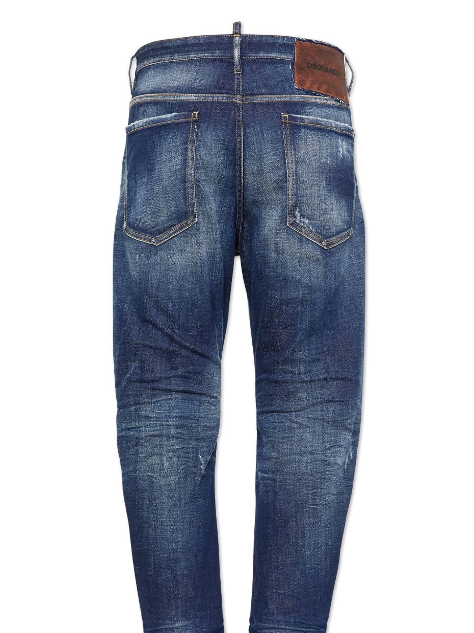 Disqued Men straight-leg jeans mid-rise DSQUARED2 0208