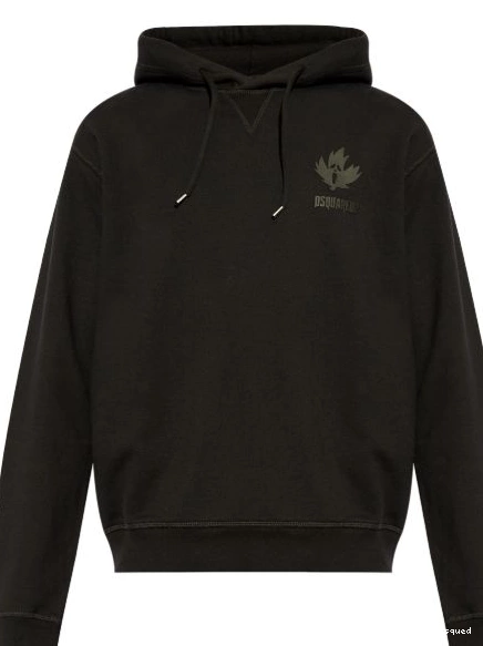 Disqued logo-print Men hoodie DSQUARED2 0219