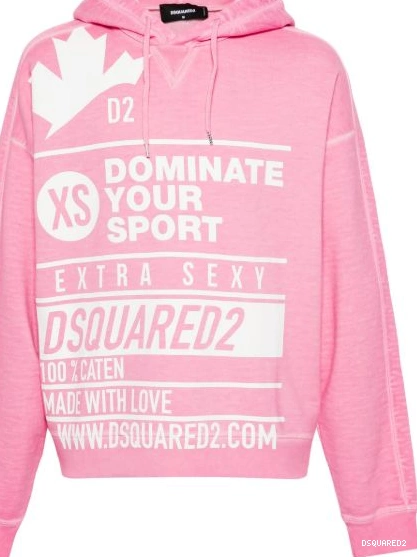 Affordable logo-print hoodie DSQUARED2 Men 0218