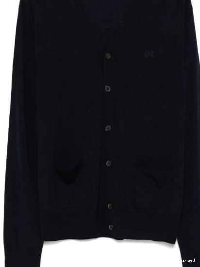 Cheap logo-embroidered cardigan DSQUARED2 Men 0211