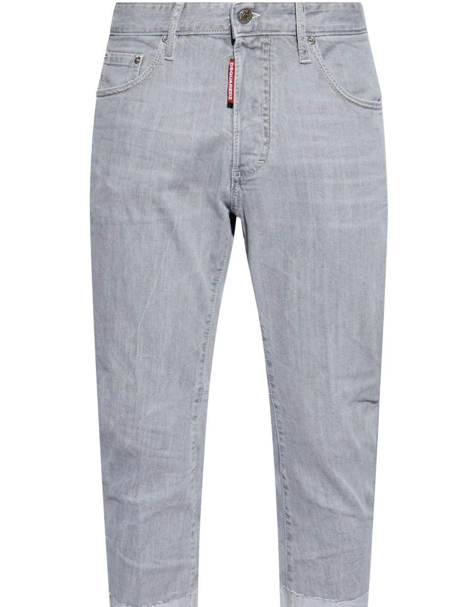 Disqued cropped DSQUARED2 Biker Men Tidy jeans 0212